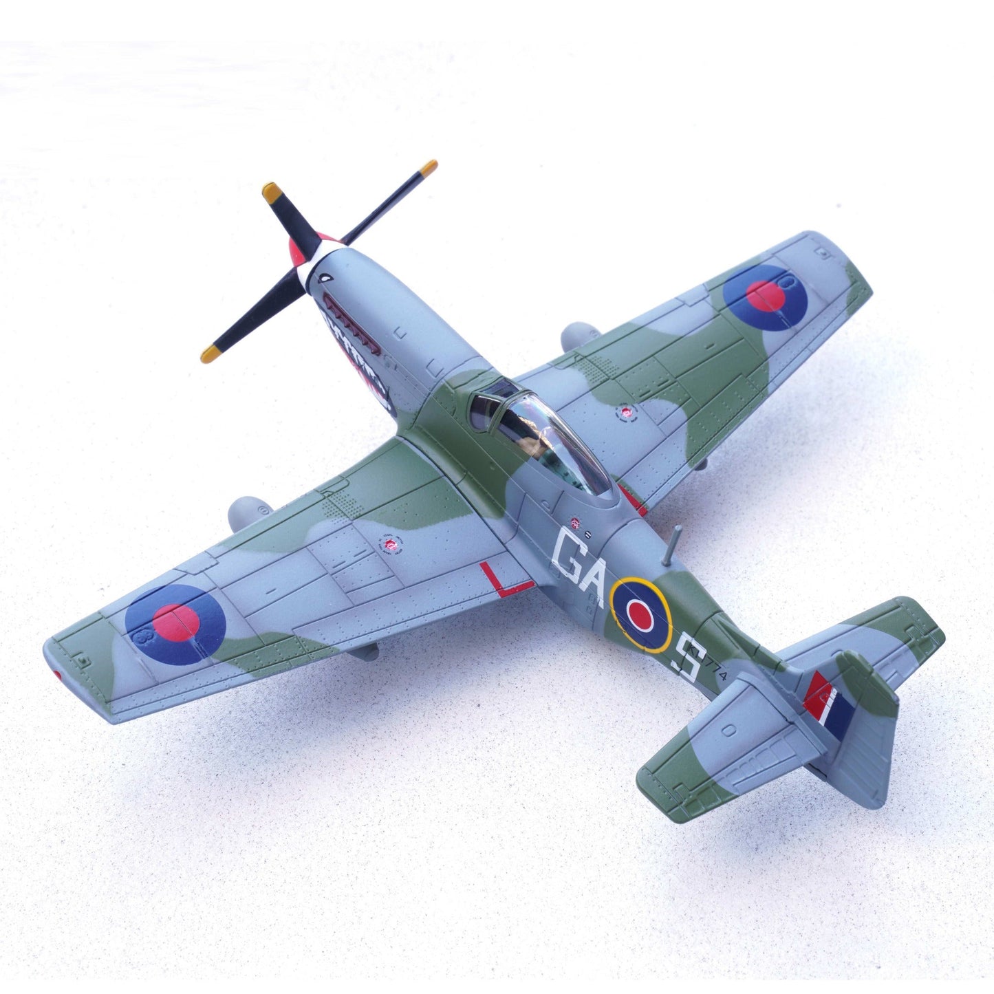Pre - Order Legion Models LEG - 14663LD 1:72 Mustang Mk.IV – KH774, F/L Ellis Blanchford, No. 112 "Shark" Squadron, 239 Wing, Royal Air Force, Italy, Spring 1945