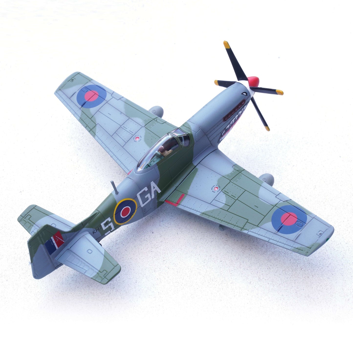 Pre - Order Legion Models LEG - 14663LD 1:72 Mustang Mk.IV – KH774, F/L Ellis Blanchford, No. 112 "Shark" Squadron, 239 Wing, Royal Air Force, Italy, Spring 1945