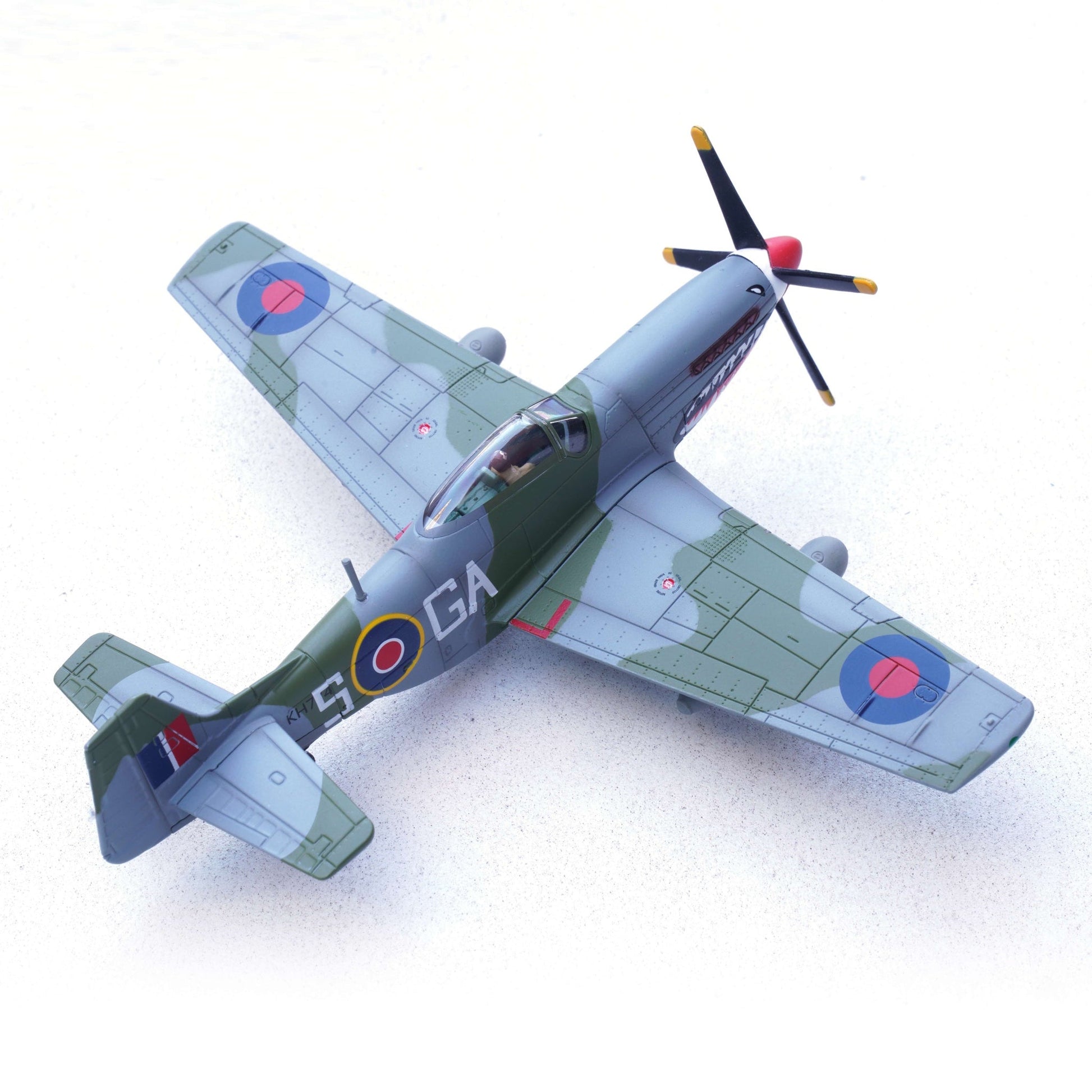 Pre - Order Legion Models LEG - 14663LD 1:72 Mustang Mk.IV – KH774, F/L Ellis Blanchford, No. 112 "Shark" Squadron, 239 Wing, Royal Air Force, Italy, Spring 1945