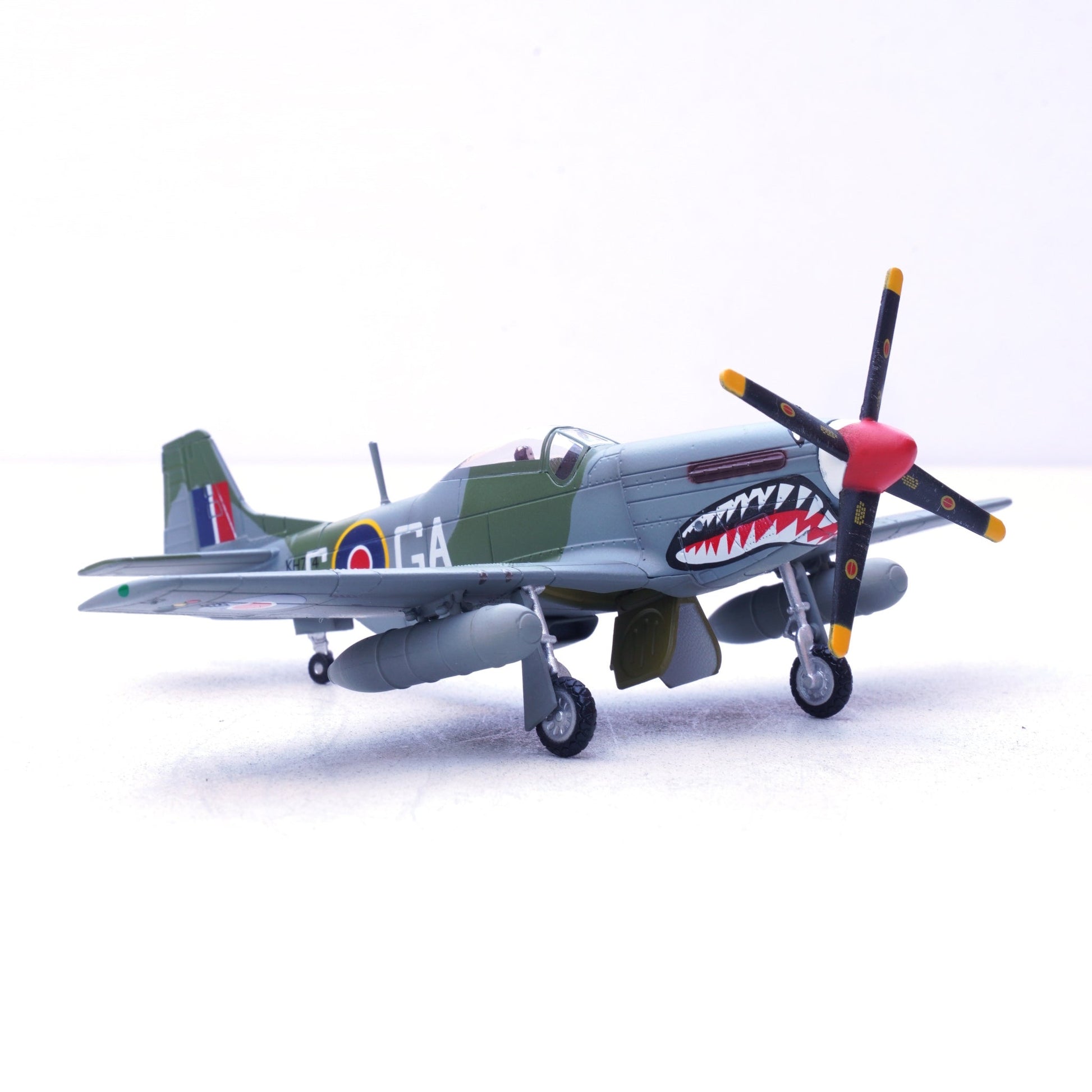 Pre - Order Legion Models LEG - 14663LD 1:72 Mustang Mk.IV – KH774, F/L Ellis Blanchford, No. 112 "Shark" Squadron, 239 Wing, Royal Air Force, Italy, Spring 1945