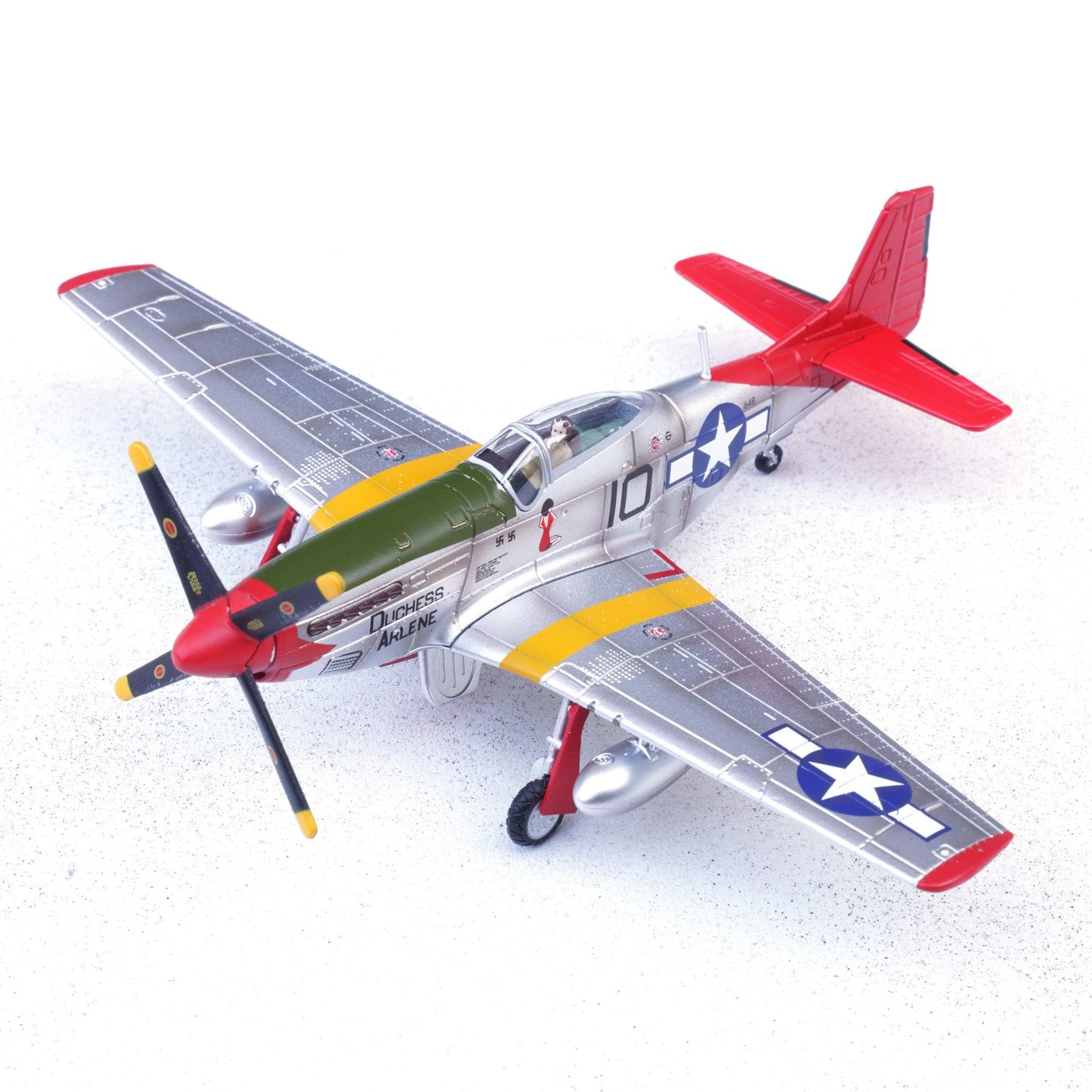 Pre - Order Legion Models LEG - 14663LE 1:72 P - 51D Mustang "Duchess Arlene," Robert Williams, 100th Fighter Squadron, 332th Fighter Group "Tuskegee Airmen," Fifteenth Air Force, USAAF, Italy, 1944