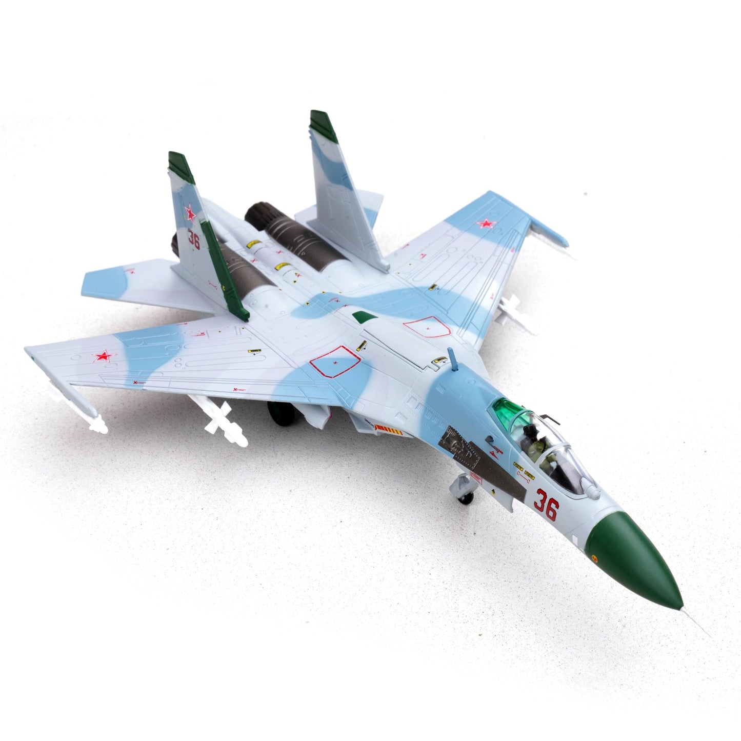 Pre - Order Legion Models LEG - 14701LA 1:100 Sukhoi Su - 27 Flanker - B – Red 36, 941st IAP, Soviet Air Force, Barents Sea, 1987 (Norwegian P - 3 Orion collision)
