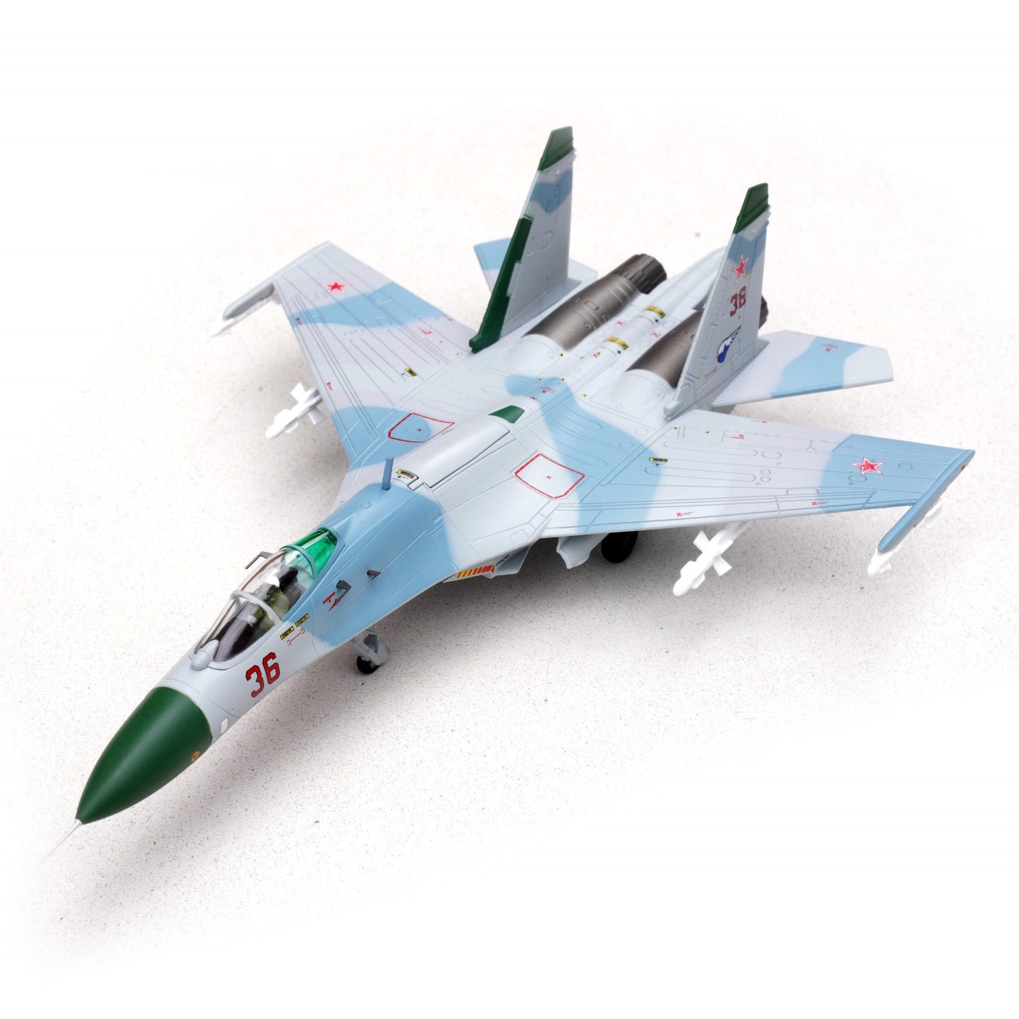 Pre - Order Legion Models LEG - 14701LA 1:100 Sukhoi Su - 27 Flanker - B – Red 36, 941st IAP, Soviet Air Force, Barents Sea, 1987 (Norwegian P - 3 Orion collision)