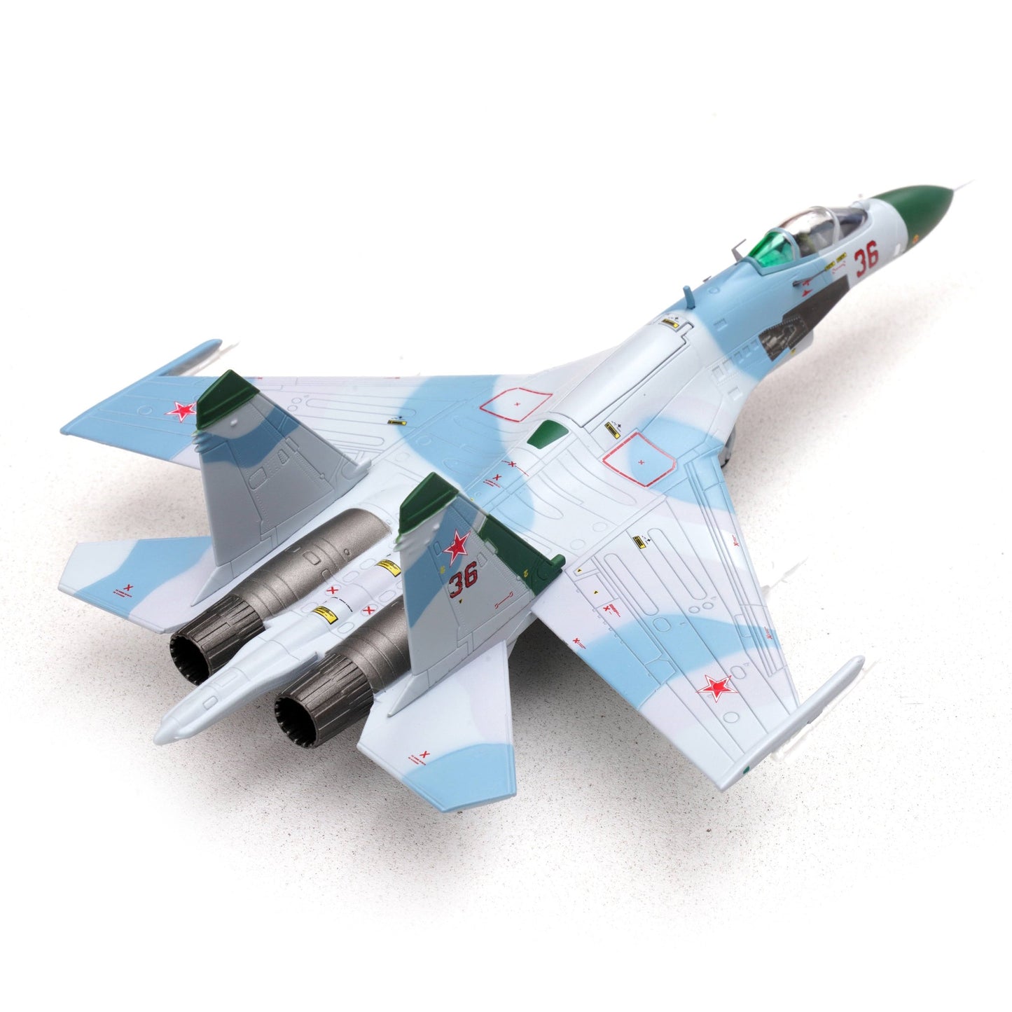 Pre - Order Legion Models LEG - 14701LA 1:100 Sukhoi Su - 27 Flanker - B – Red 36, 941st IAP, Soviet Air Force, Barents Sea, 1987 (Norwegian P - 3 Orion collision)