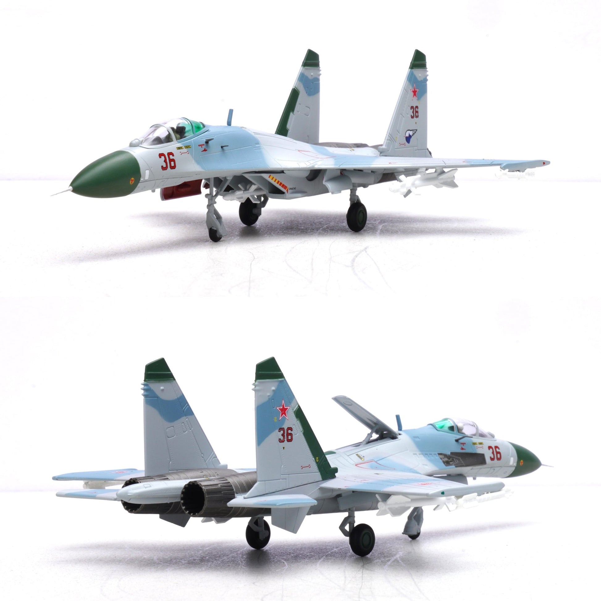 Pre - Order Legion Models LEG - 14701LA 1:100 Sukhoi Su - 27 Flanker - B – Red 36, 941st IAP, Soviet Air Force, Barents Sea, 1987 (Norwegian P - 3 Orion collision)