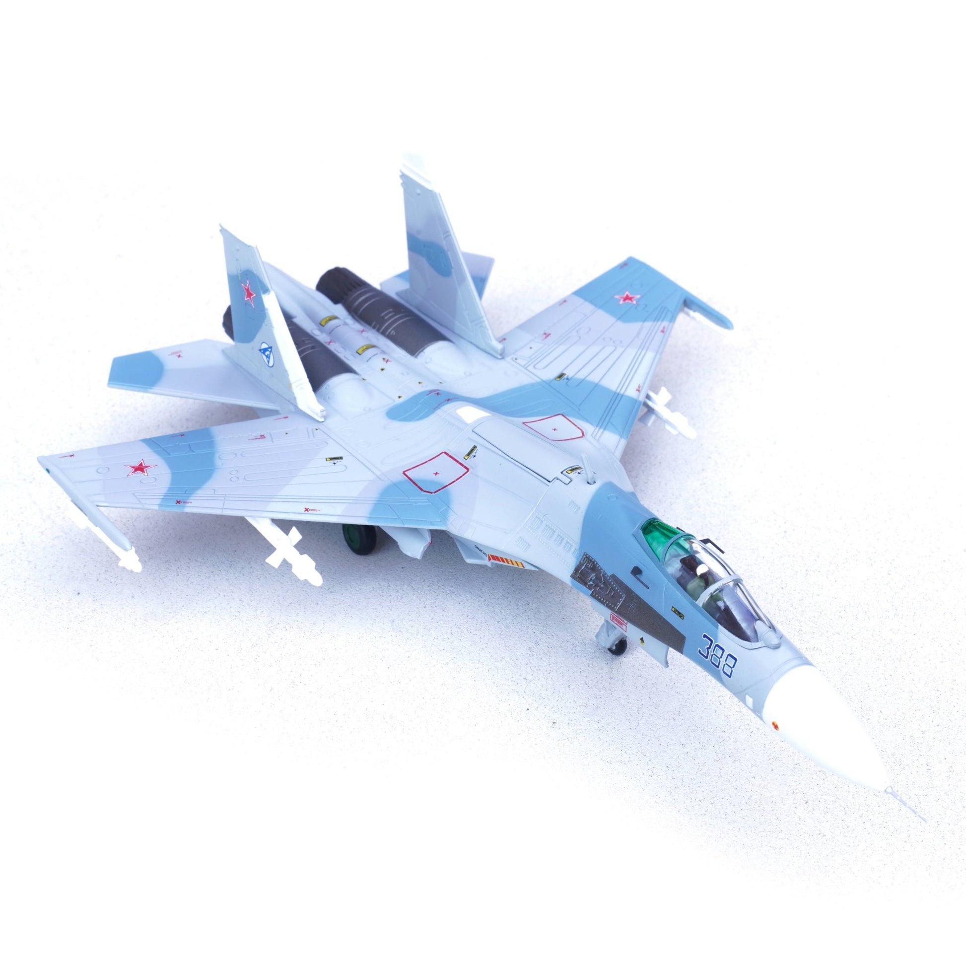 Pre - Order Legion Models LEG - 14701LC 1:100 Sukhoi Su - 27 Flanker - B – Blue 388, Soviet Air Force, Paris Air Show, 1989
