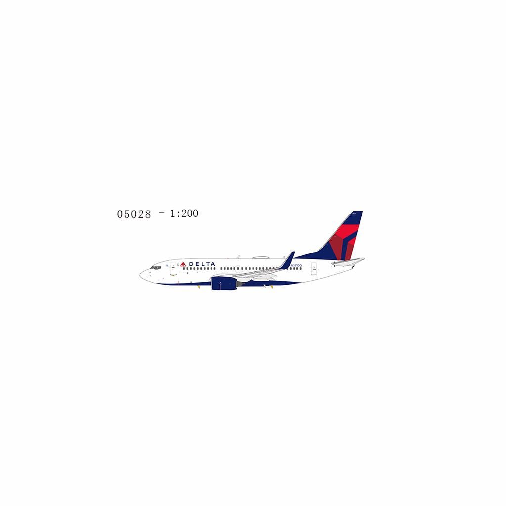 Pre - Order NG Models 05028 1:200 Delta Air Lines 737 - 700/w N301DQ