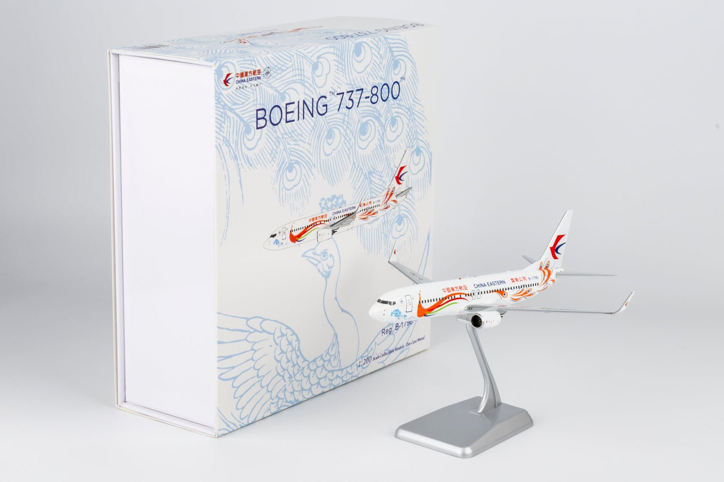 Pre-Order NG Models 08058 1:200 China Eastern Airlines 737-800/w B-1790