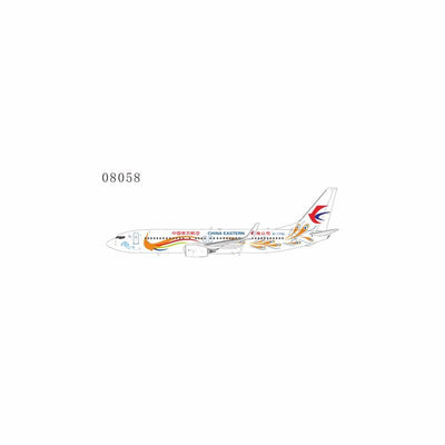 Pre - Order NG Models 08058 1:200 China Eastern Airlines 737 - 800/w B - 1790