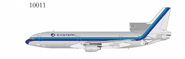 NG Models 10011 1:400 Eastern Air Lines L - 1011 - 1 N305EA (Bare Metal)