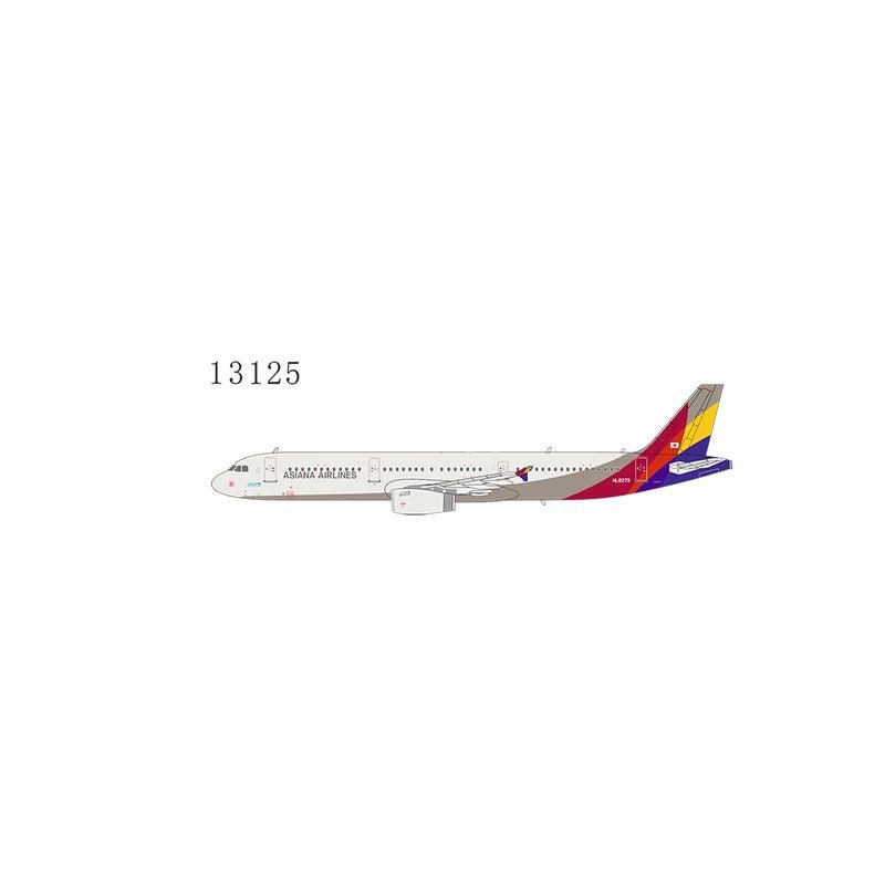 Pre - Order NG Models 13125 1:400 Asiana Airlines A321 - 200 HL8279