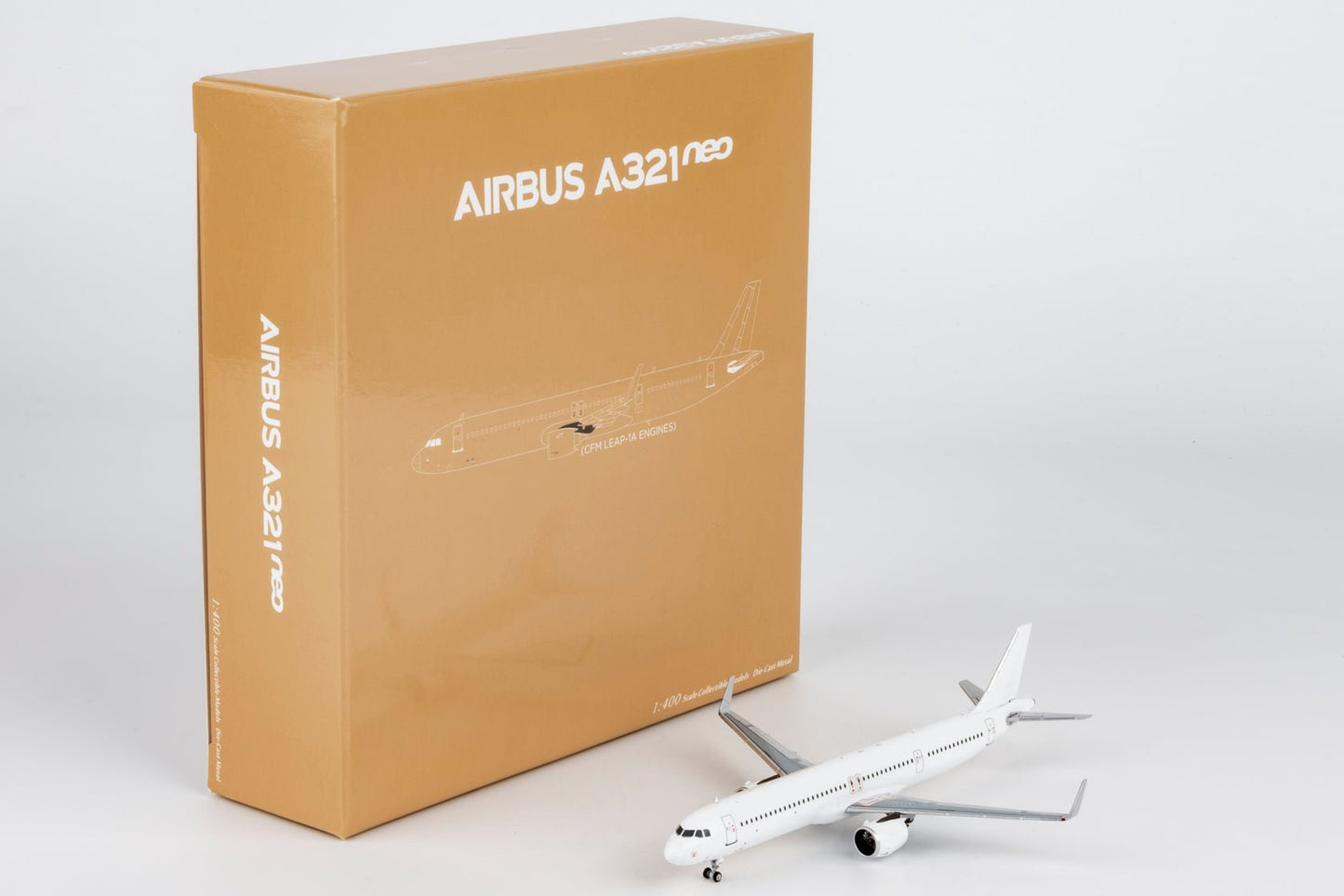 Pre-Order NG Models 13142 1:400 Blank Model A321neo CFM LEAP-1A engines