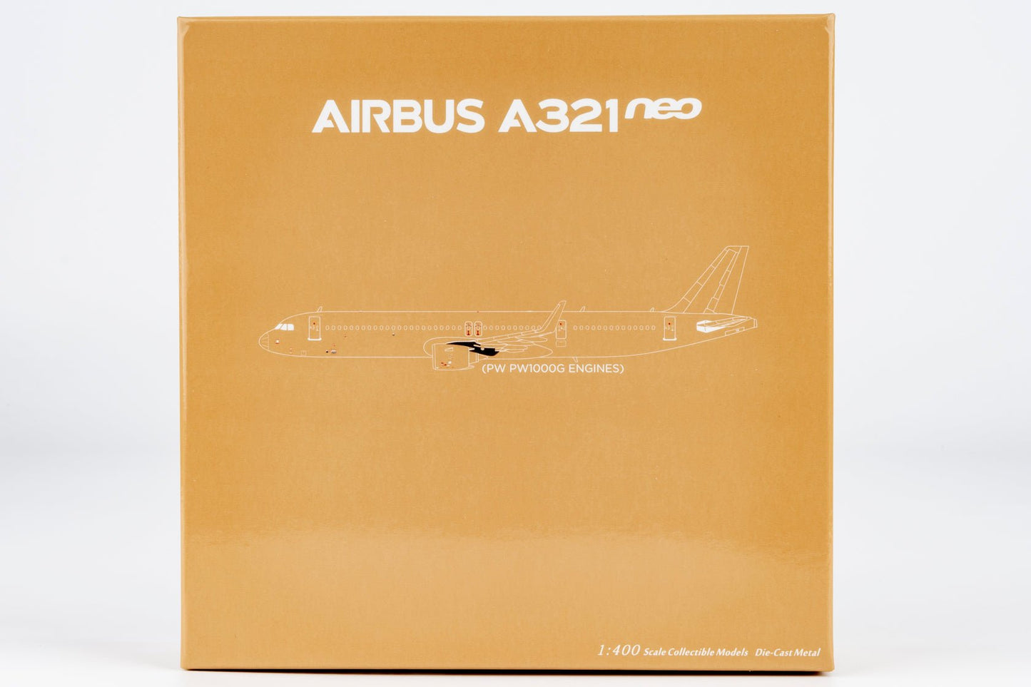 Pre-Order NG Models 13143 1:400 Blank Model A321neo PW PW1000G engines