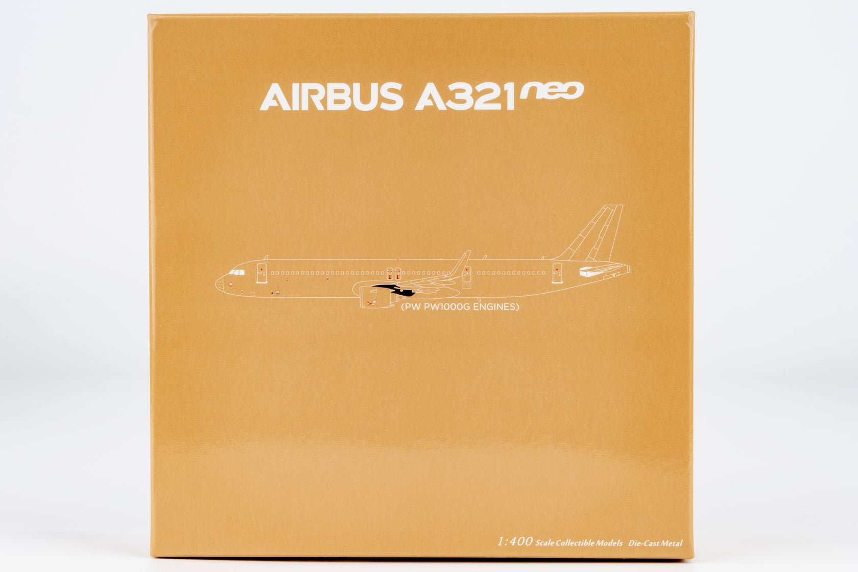 Pre-Order NG Models 13143 1:400 Blank Model A321neo PW PW1000G engines