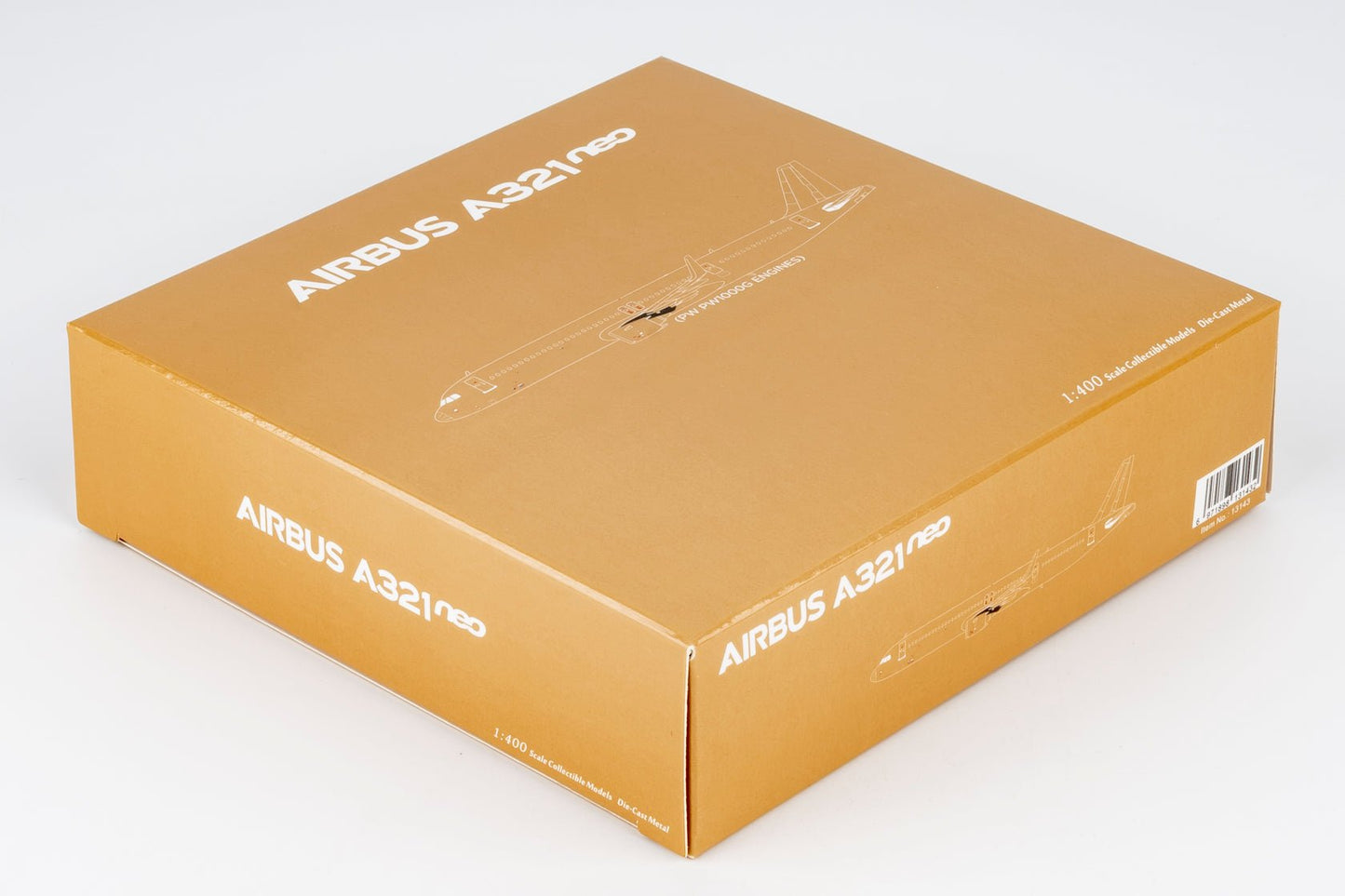 Pre-Order NG Models 13143 1:400 Blank Model A321neo PW PW1000G engines