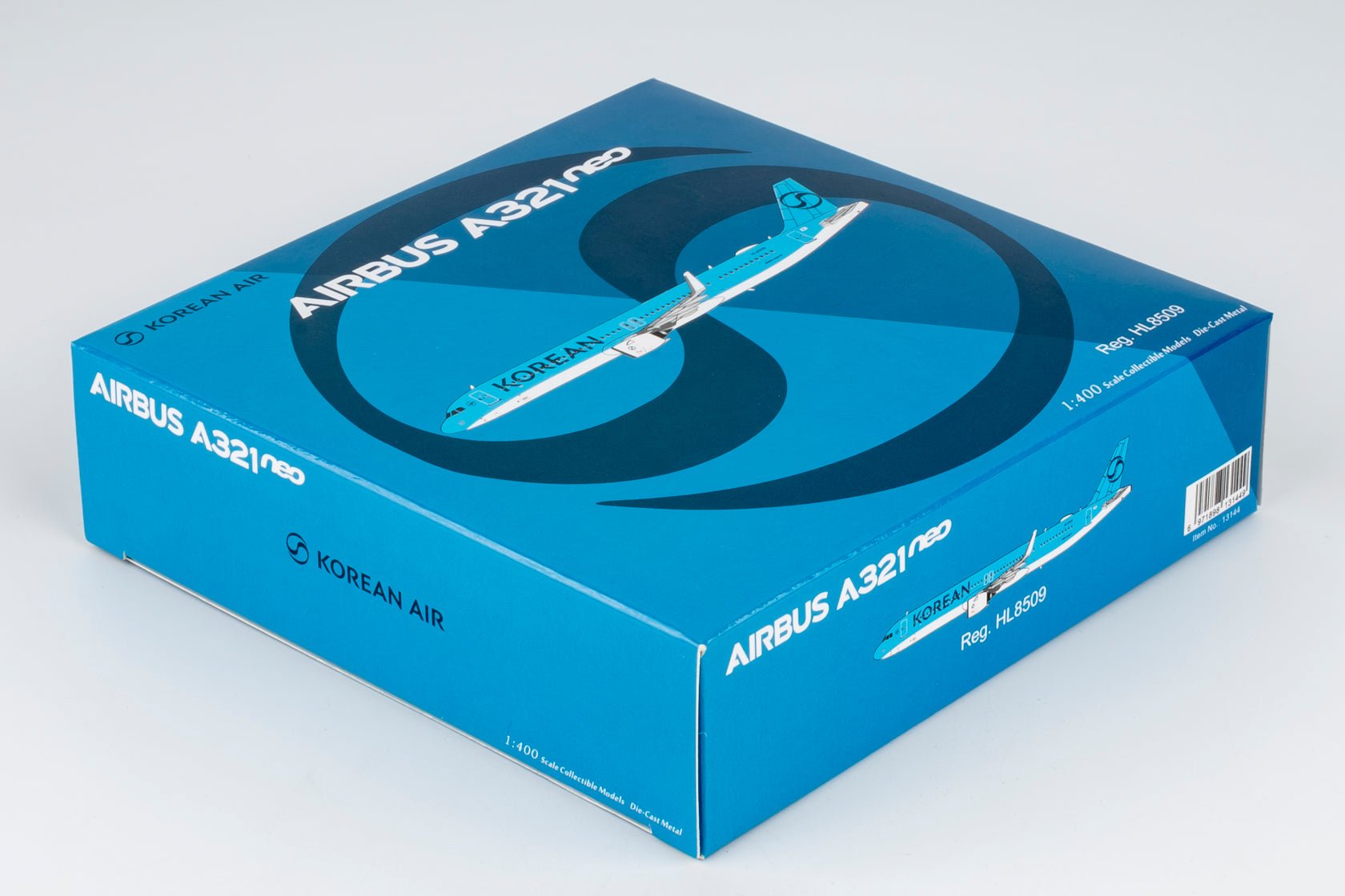 Pre-Order NG Models 13144 1:400 Korean Air A321neo HL8509 Korean Air's first A321 in 2025's new standard livery
