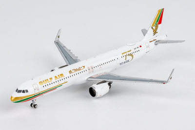 Pre-Order NG Models 13145 1:400 Gulf Air A321neo A9C-NB 75th Anniversary livery