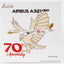 Pre-Order NG Models 13146 1:400 Gulf Air A321neo A9C-NB 70th Anniversary livery