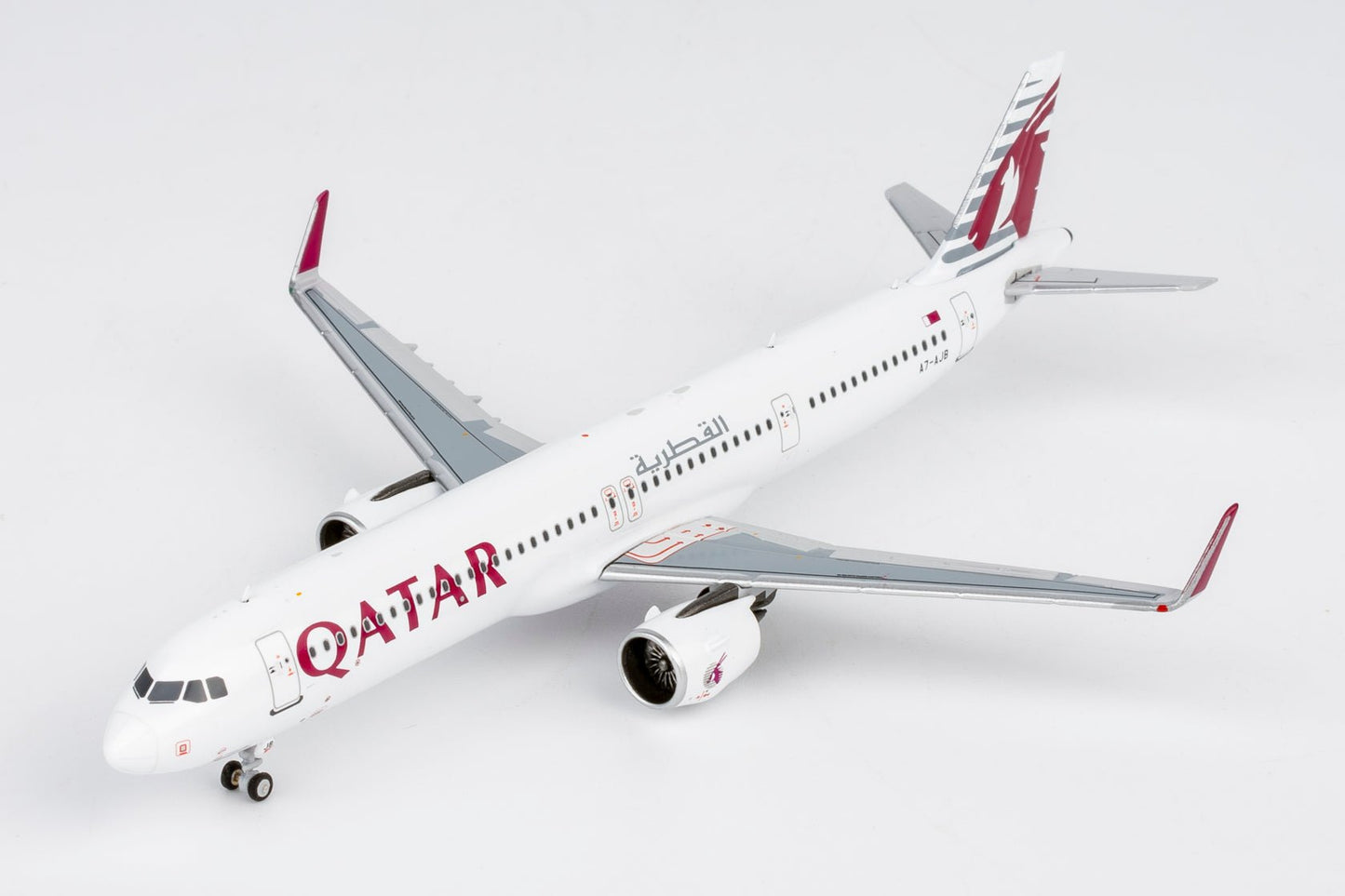 Pre-Order NG Models 13147 1:400 Qatar Airways A321neo A7-AJB (Qatar's first neo)