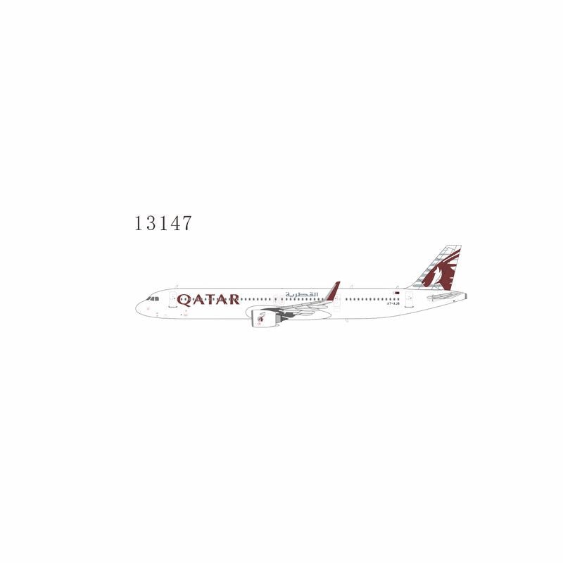 Pre - Order NG Models 13147 1:400 Qatar Airways A321neo A7 - AJB (Qatar's first neo)