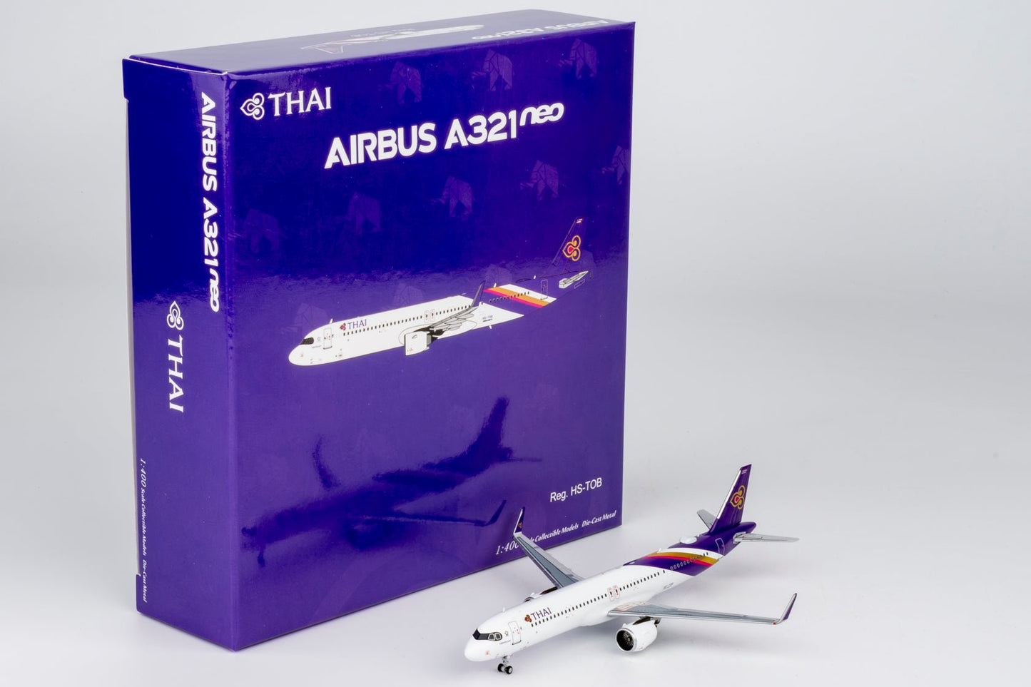 Pre-Order NG Models 13150 1:400 Thai Airways International A321neo HS-TOB "Thepprasit / เทพประสิทธิ์" (named "Thepprasit / เทพประสิทธิ์")