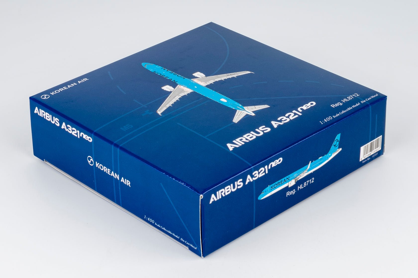 Pre-Order NG Models 13151 1:400 Korean Air A321neo HL8712