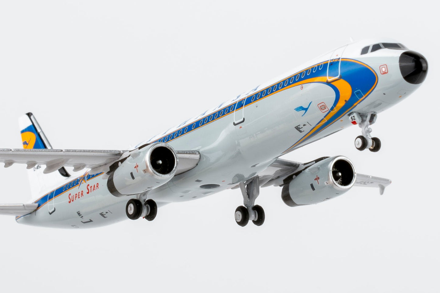 Pre-Order NG Models 13160 1:400 Lufthansa A321-200 D-AISZ Super Star heritage livery