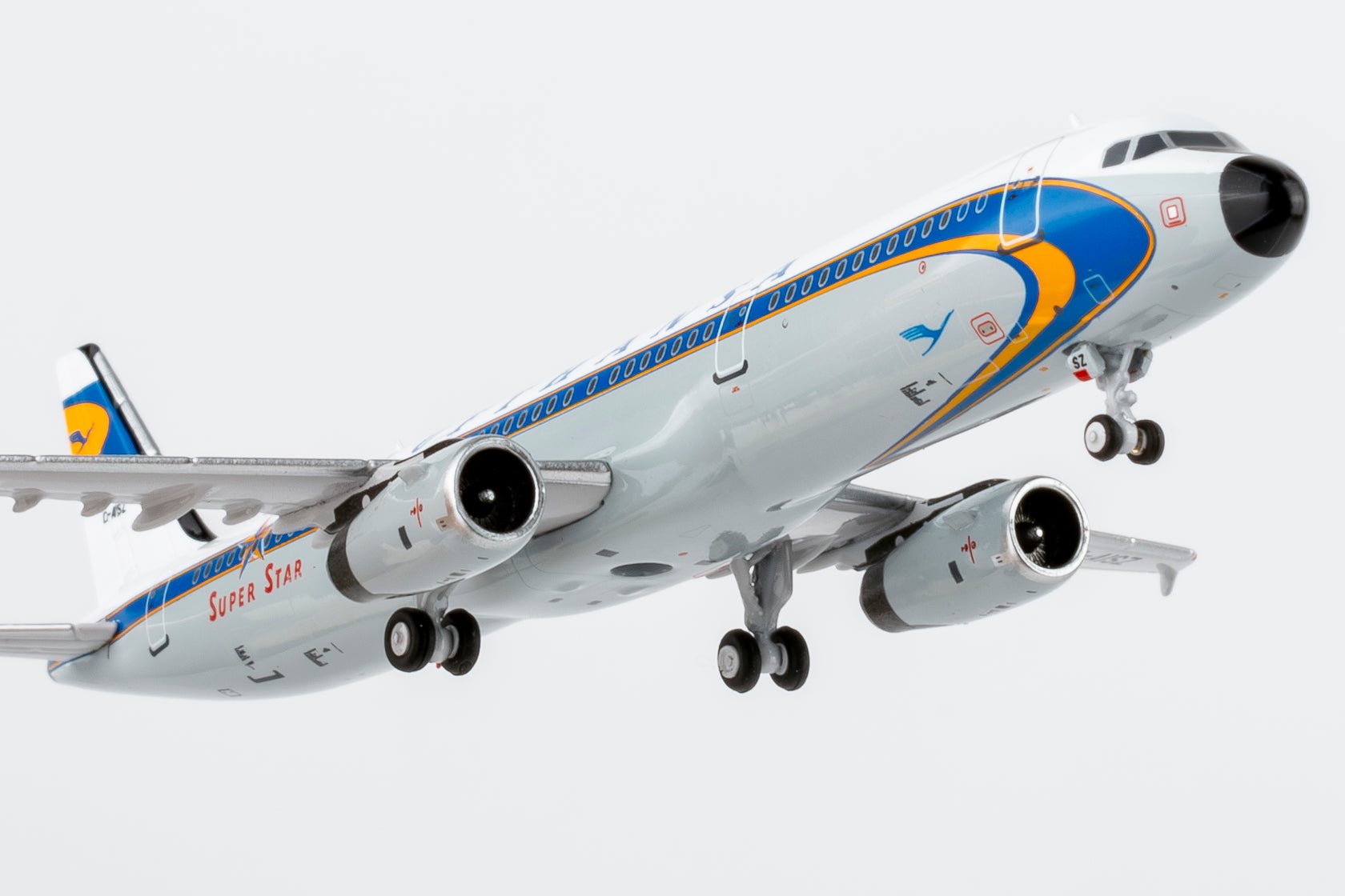 Pre-Order NG Models 13160 1:400 Lufthansa A321-200 D-AISZ Super Star heritage livery
