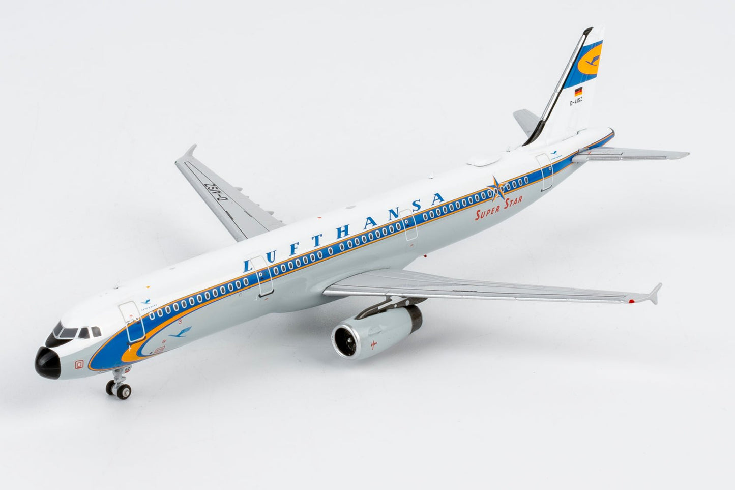 Pre-Order NG Models 13160 1:400 Lufthansa A321-200 D-AISZ Super Star heritage livery