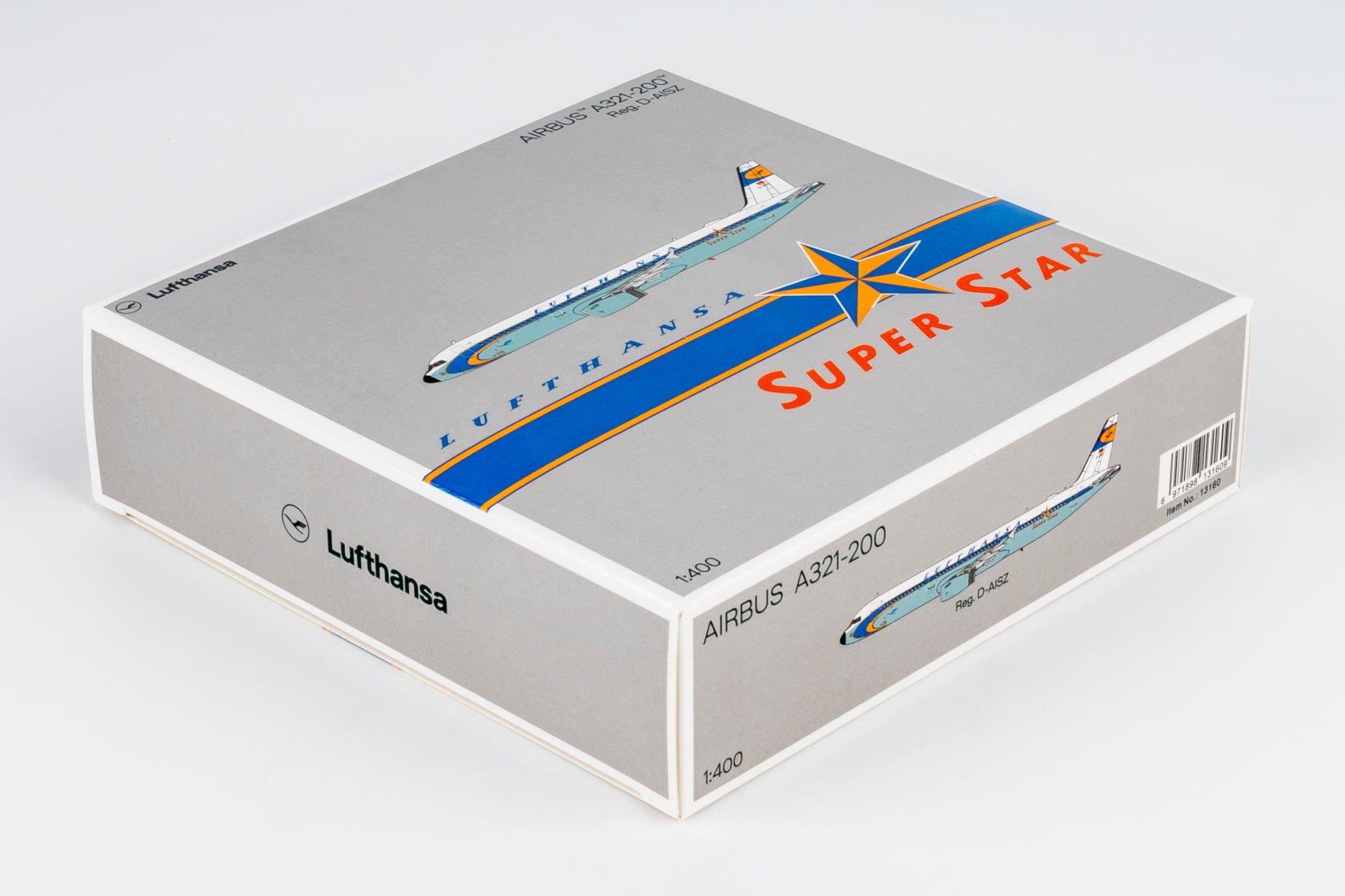 Pre-Order NG Models 13160 1:400 Lufthansa A321-200 D-AISZ Super Star heritage livery