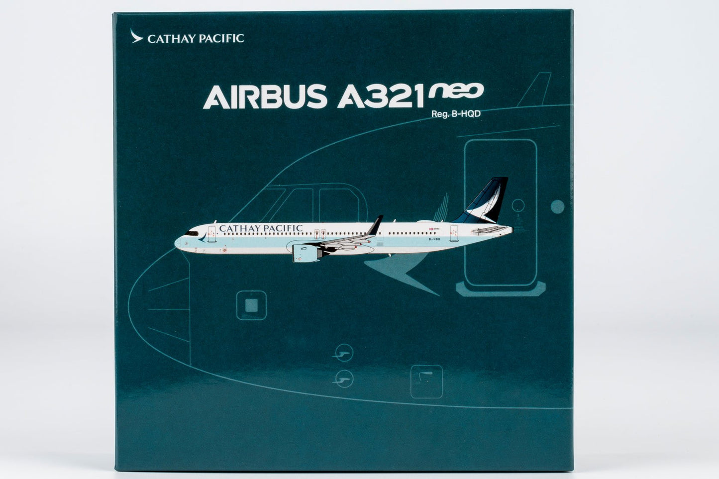 Pre-Order NG Models 13165 1:400 Cathay Pacific Airways A321neo B-HQD Large titles