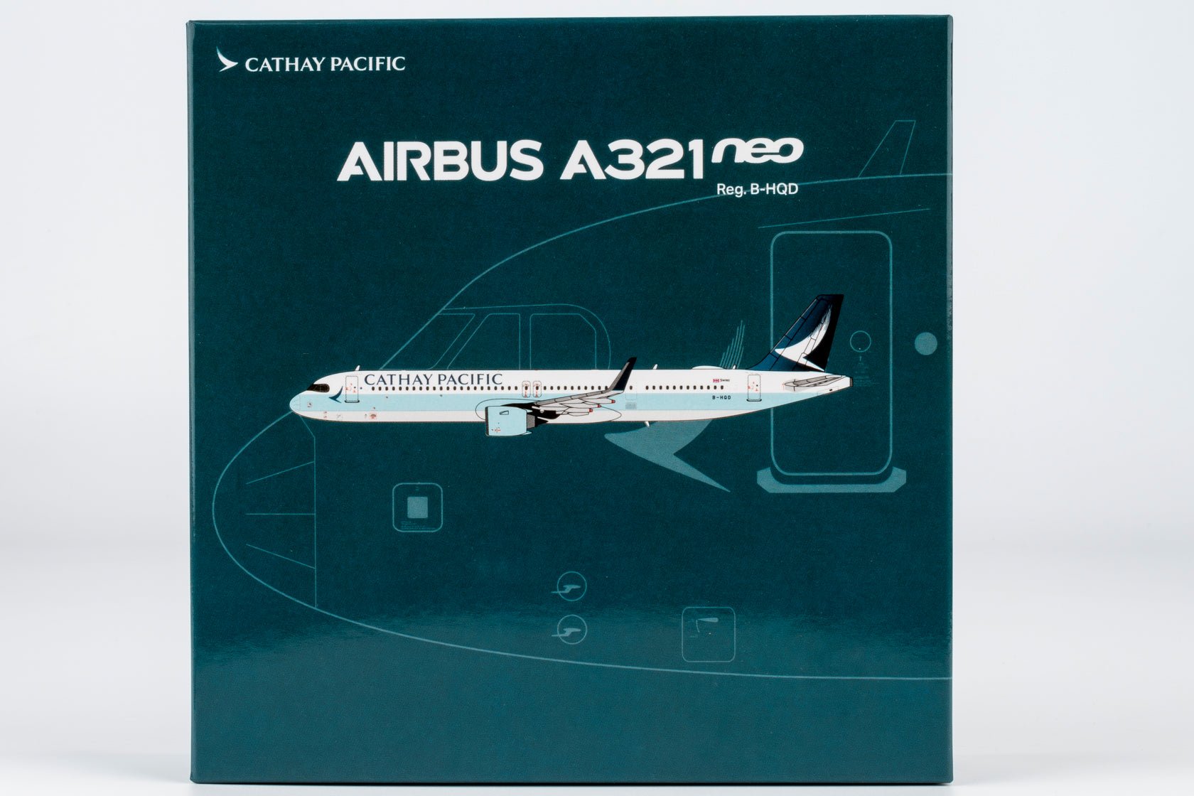 Pre-Order NG Models 13165 1:400 Cathay Pacific Airways A321neo B-HQD Large titles
