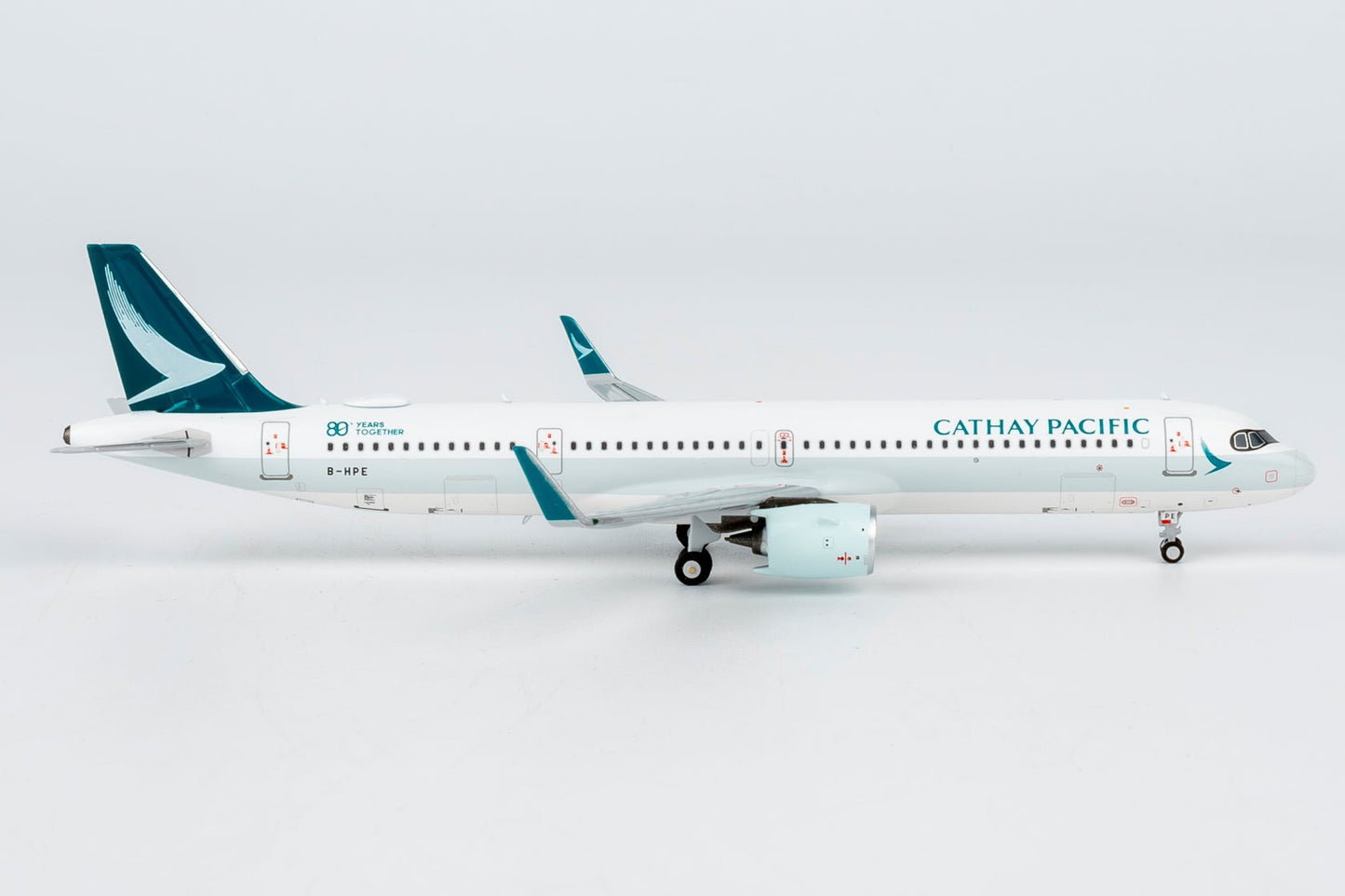 Pre-Order NG Models 13166 1:400 Cathay Pacific Airways A321neo B-HPE "80 Years Together" sticker