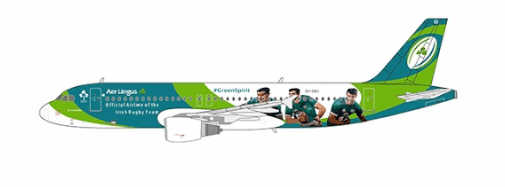 NG Models 15056 1:400 Aer Lingus A320 - 200 EI - DEI (Irish Rugby Team Livery)