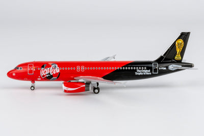Pre-Order NG Models 15070 1:400 Titan Airways A320-200 G-POWK Coca-Cola FIFA World Cup