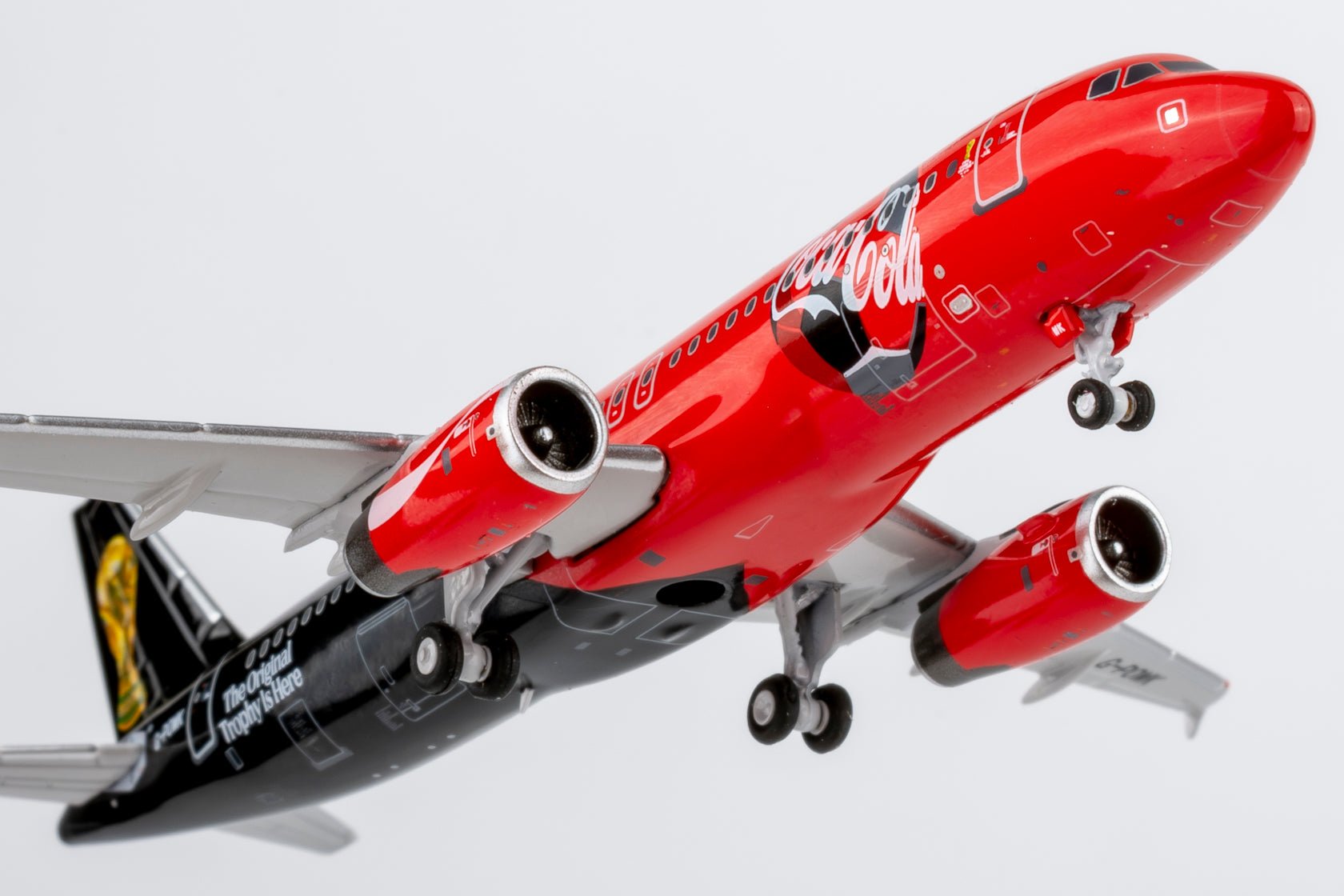 Pre-Order NG Models 15070 1:400 Titan Airways A320-200 G-POWK Coca-Cola FIFA World Cup