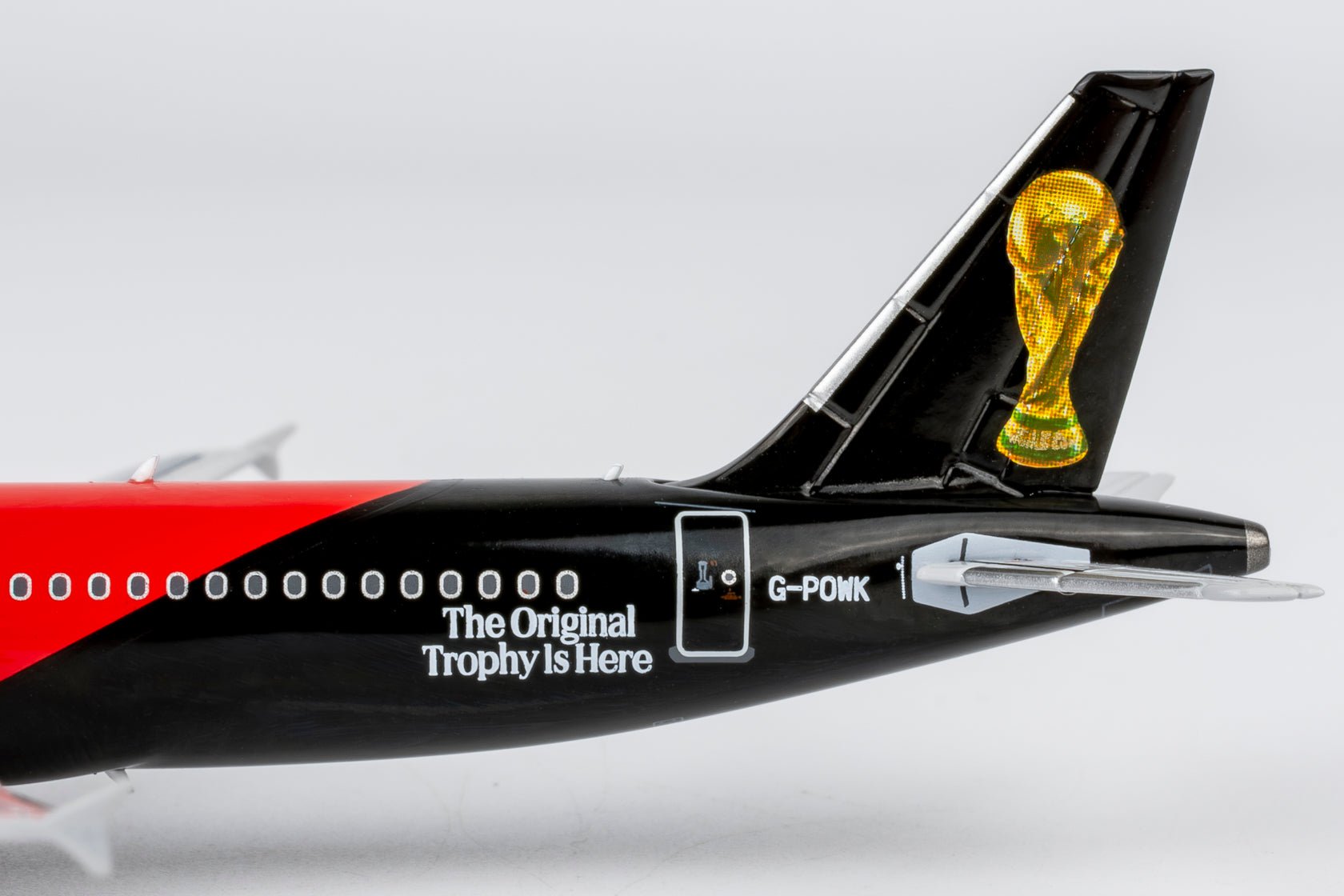 Pre-Order NG Models 15070 1:400 Titan Airways A320-200 G-POWK Coca-Cola FIFA World Cup