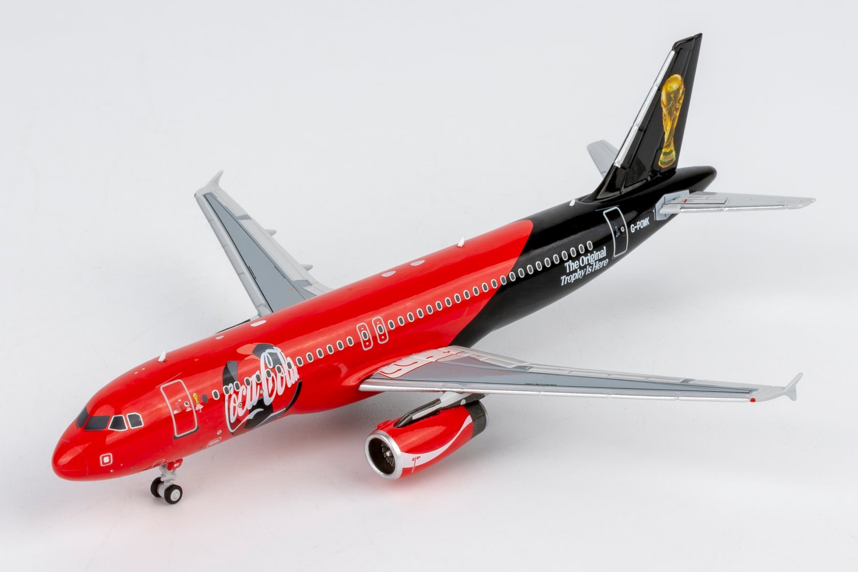 Pre-Order NG Models 15070 1:400 Titan Airways A320-200 G-POWK Coca-Cola FIFA World Cup