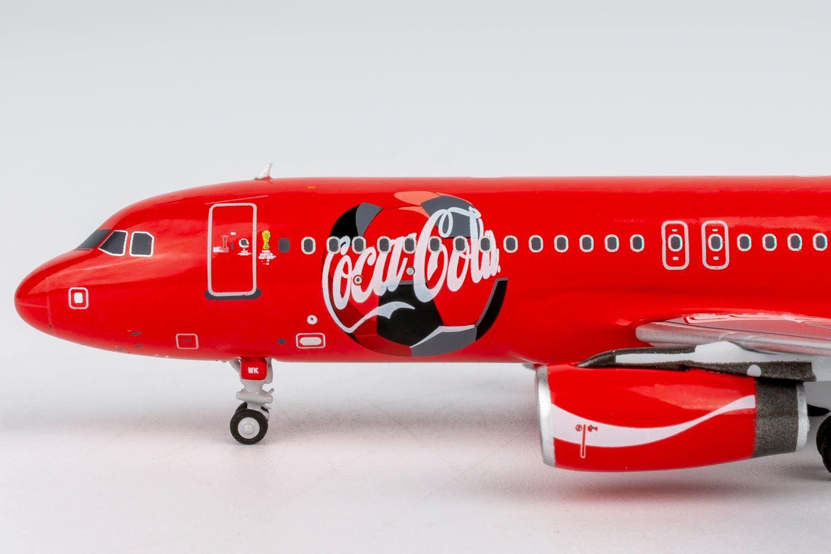 Pre-Order NG Models 15070 1:400 Titan Airways A320-200 G-POWK Coca-Cola FIFA World Cup