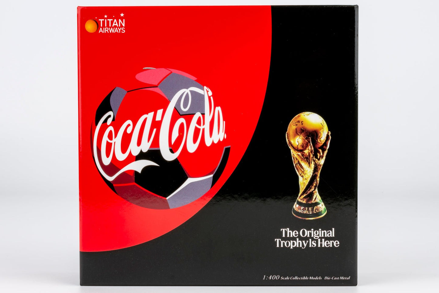Pre-Order NG Models 15070 1:400 Titan Airways A320-200 G-POWK Coca-Cola FIFA World Cup