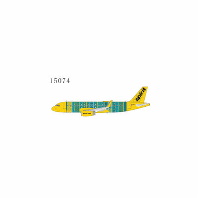 Pre-Order NG Models 15074 1:400 PRO Spirit Airlines A320-200/w N628NK (Winter Sweater Livery)