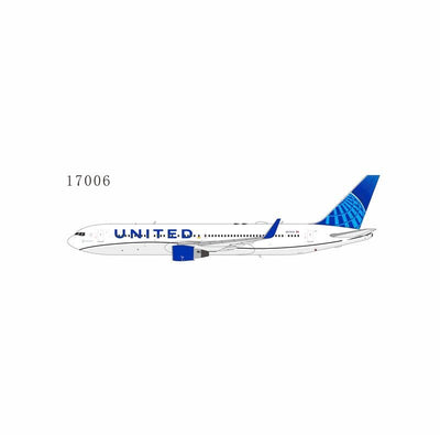 Pre - Order NG Models 17006 1:400 United Airlines 767 - 300ER/w N674UA (Blue Evolution c/s)