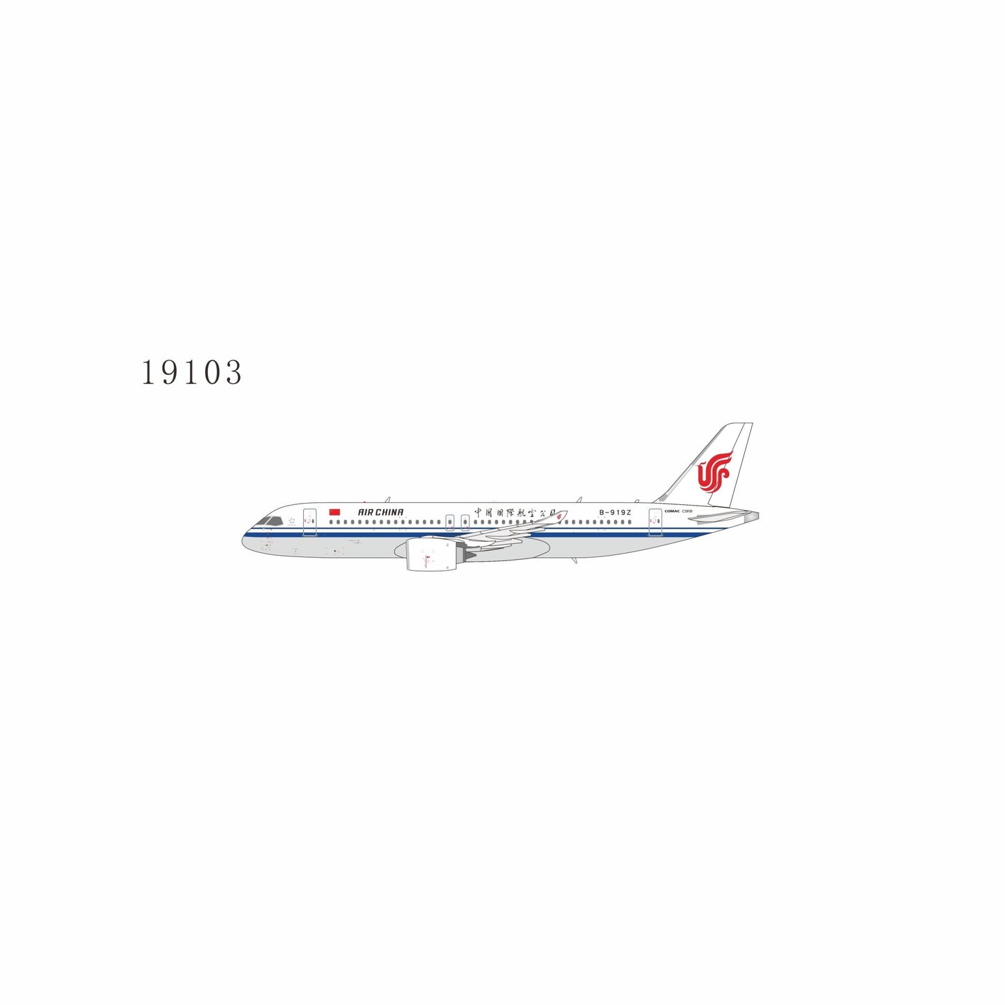 Pre-Order NG Models 19103 1:400 Air China C919 B-919Z