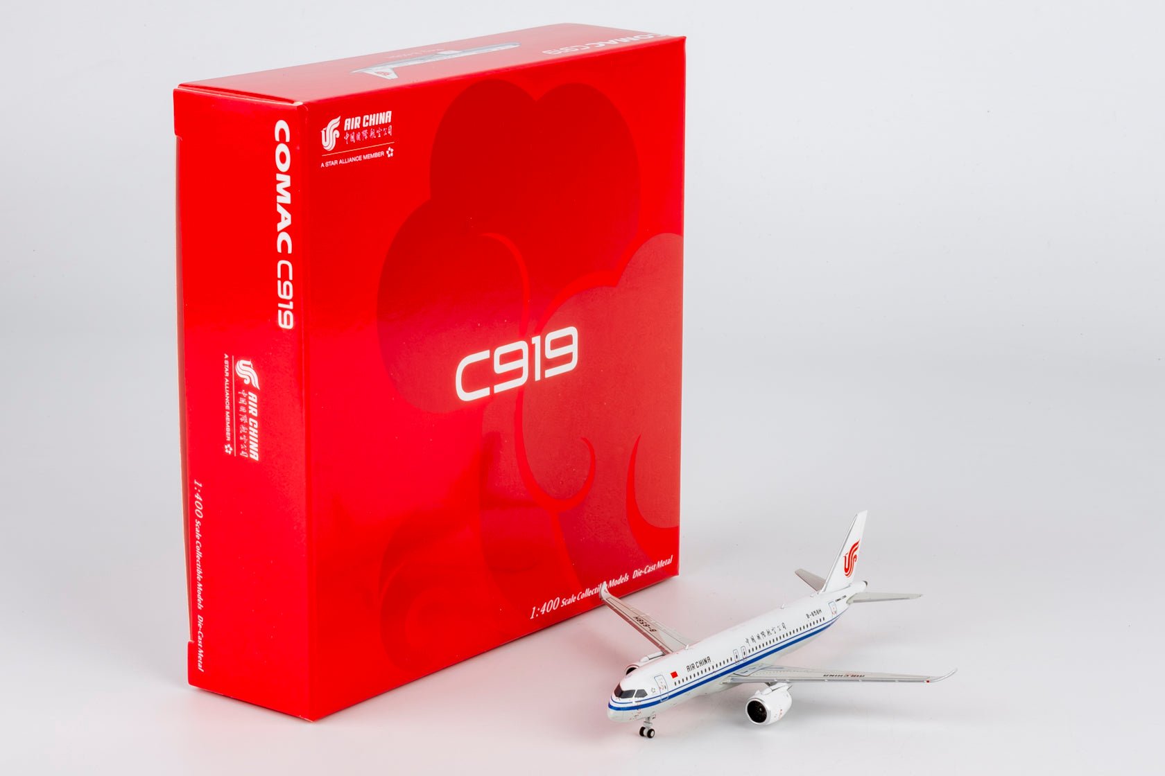 Pre-Order NG Models 19104 1:400 Air China C919 B-658H