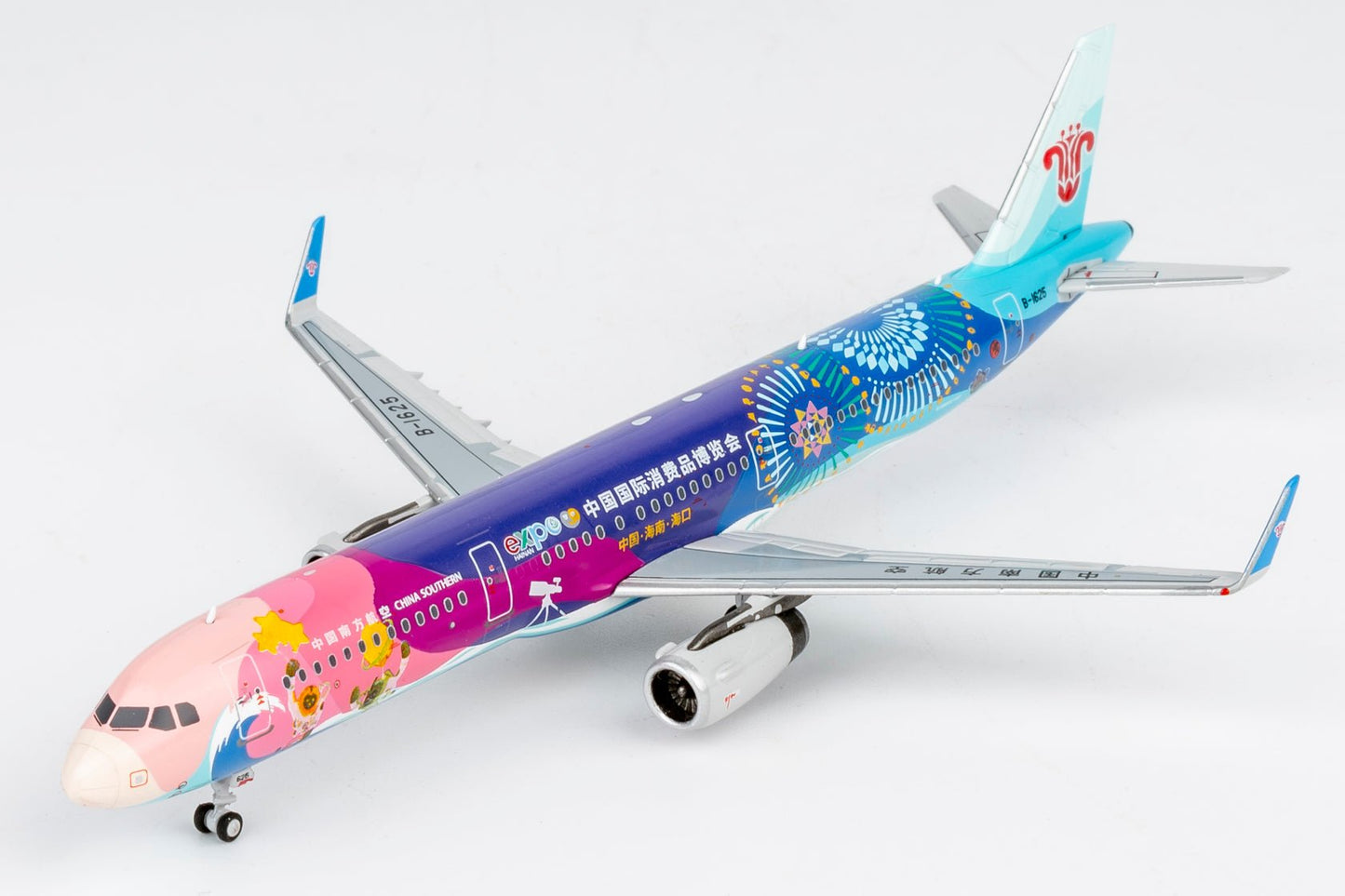Pre-Order NG Models 24058 1:400 China Southern Airlines A321-200/w B-1625 (China International Consumer Products Expo)