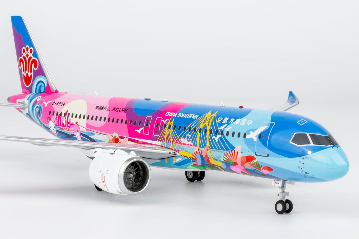 Pre-Order NG Models 24197 1:200 China Southern Airlines C919 B-658W (Grand Beauty Bay Area 大美湾区号)