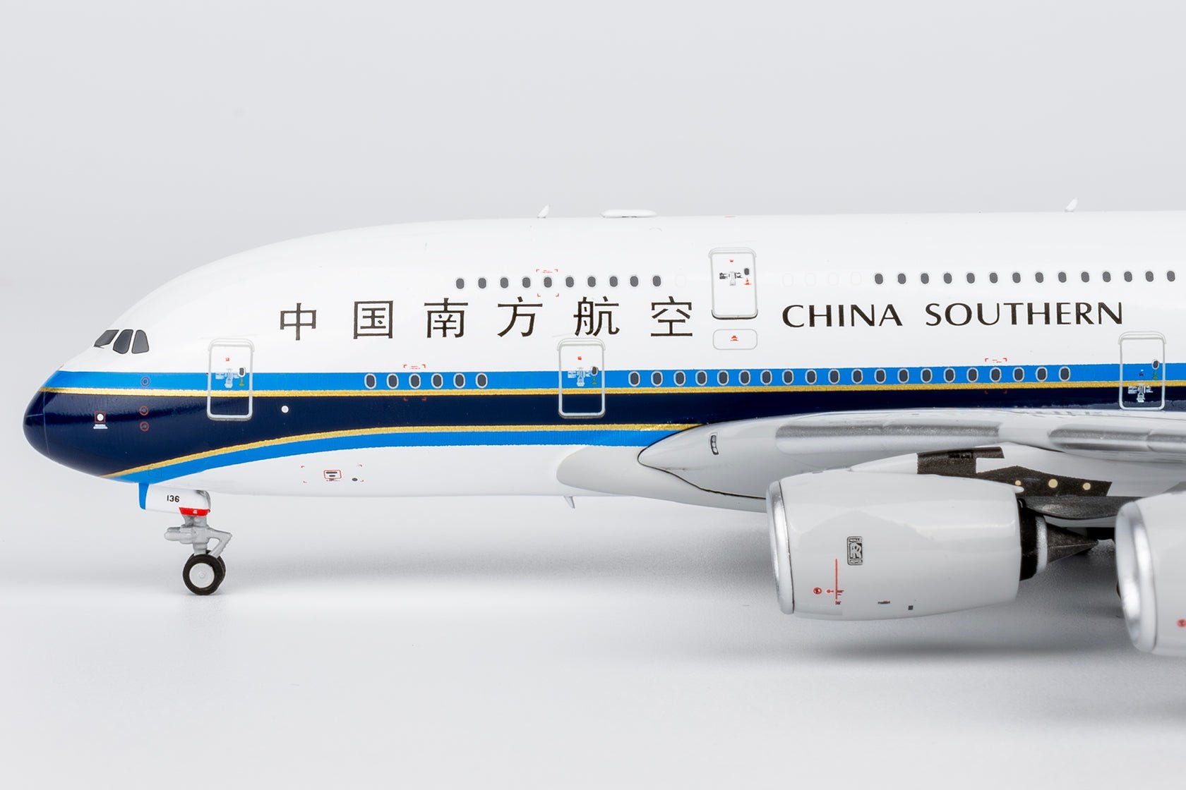 Pre-Order NG Models 24626 1:400 China Southern Airlines A380-800 B-6136 (First A380 for China)