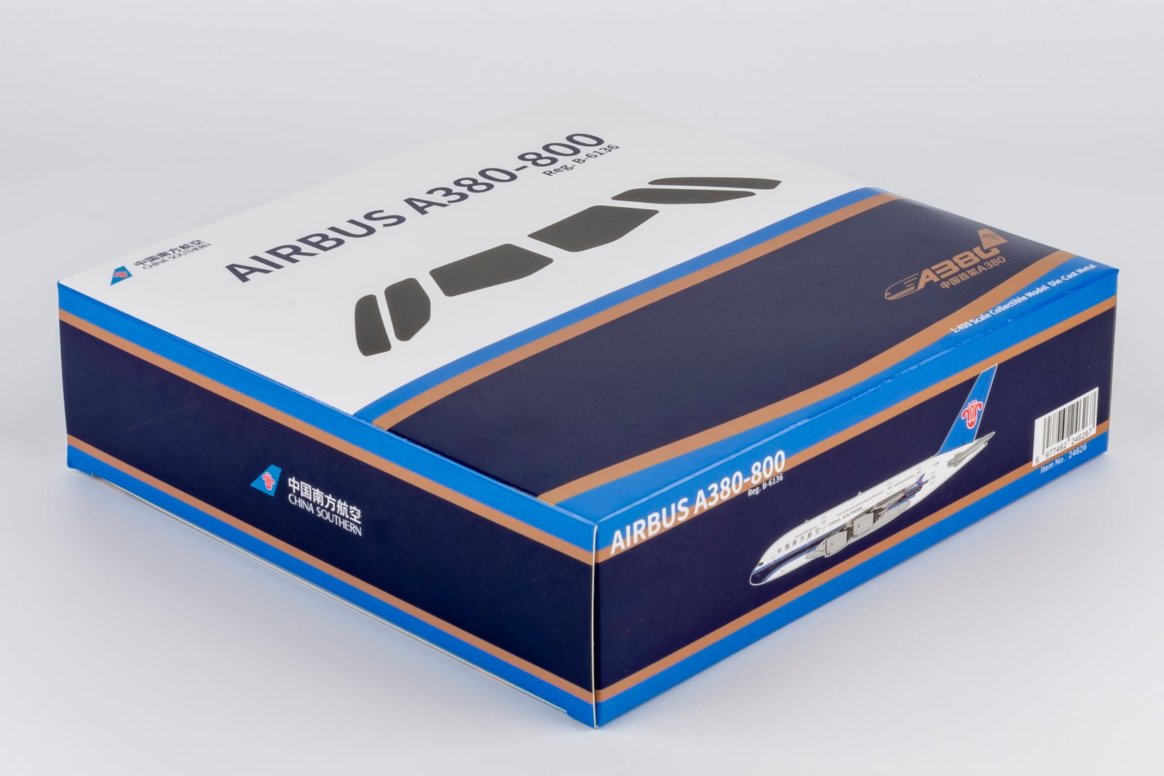 Pre-Order NG Models 24626 1:400 China Southern Airlines A380-800 B-6136 (First A380 for China)