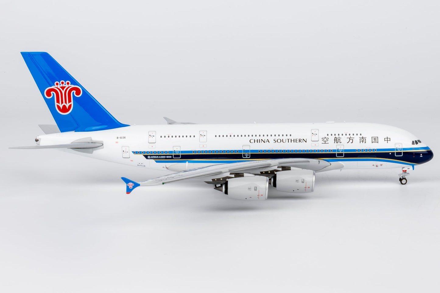 Pre-Order NG Models 24626 1:400 China Southern Airlines A380-800 B-6136 (First A380 for China)