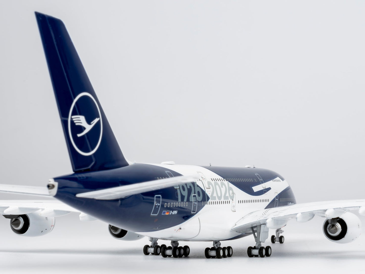 Pre-Order NG Models 38002 1:400 Lufthansa A380-800 D-AIMH 100th Anniversary livery